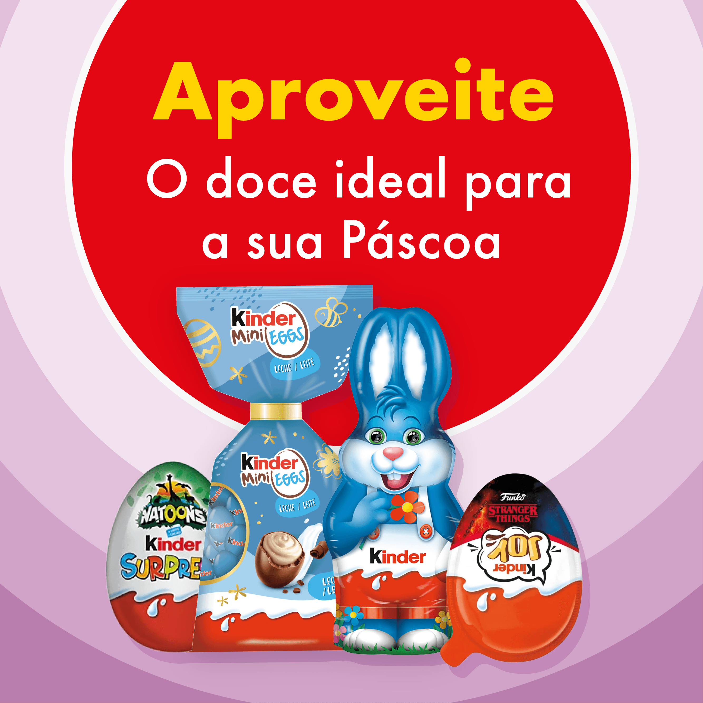 Shell Select - Doces de Páscoa Kinder
