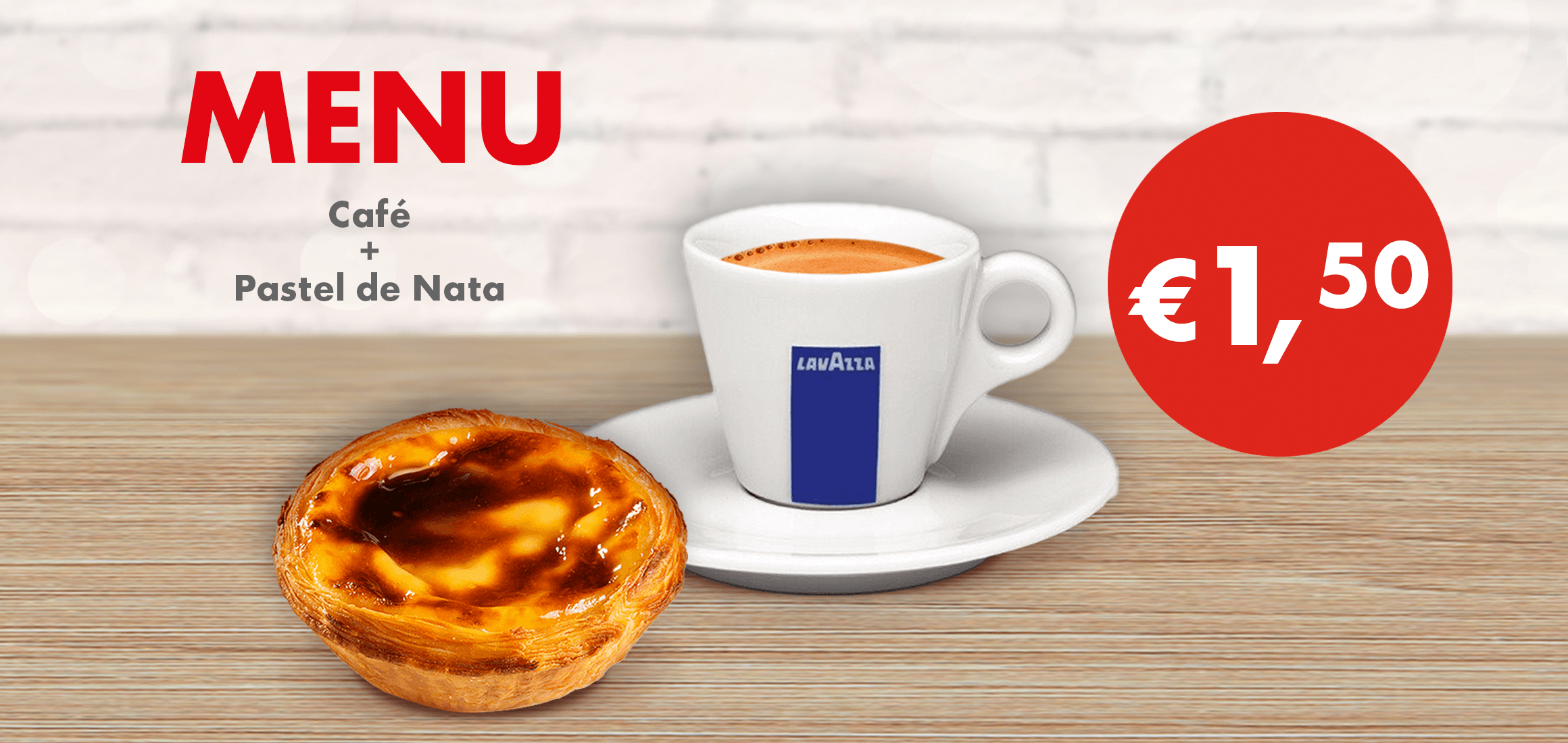 Menu Café + Nata