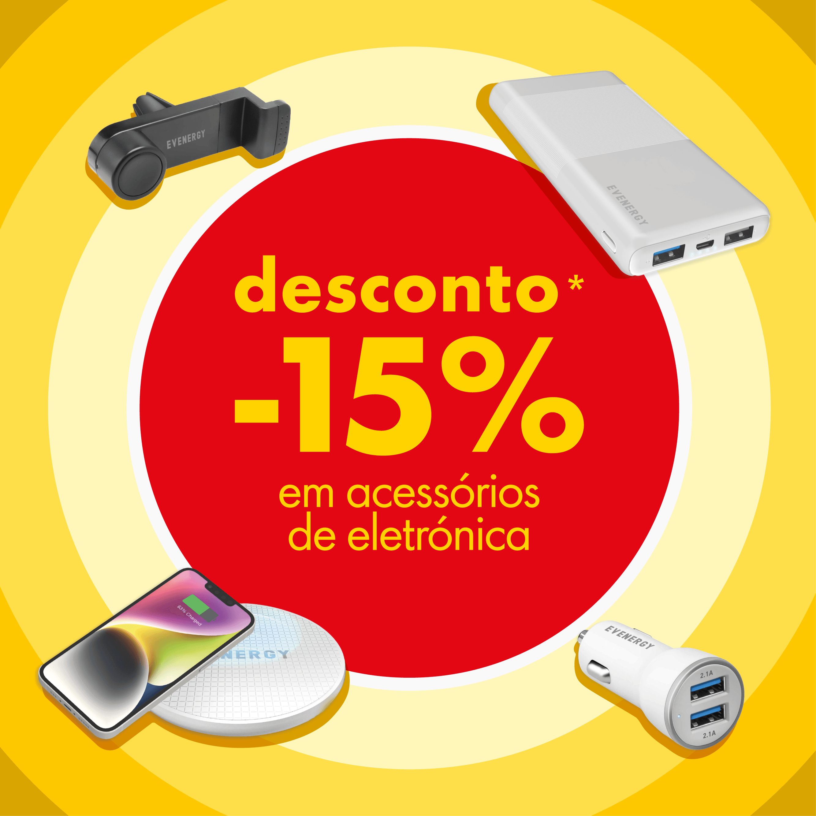 Shell Select - 15% de desconto em Acessórios de Eletrónica
