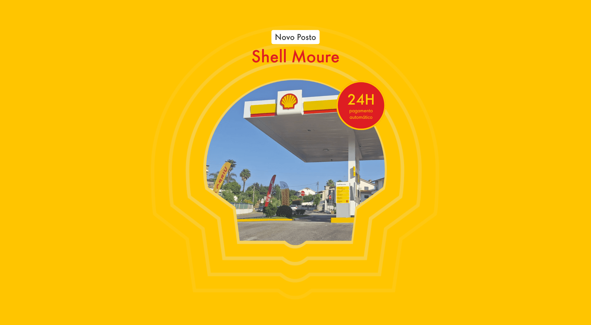 Olá Moure! - Novo posto Shell