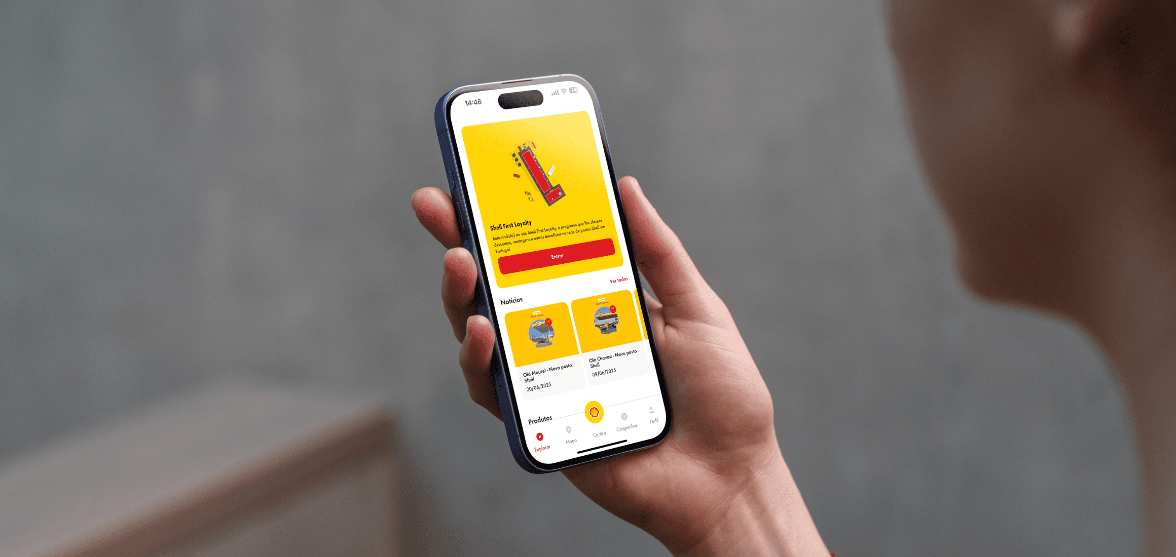 Nova versão da APP Shell First