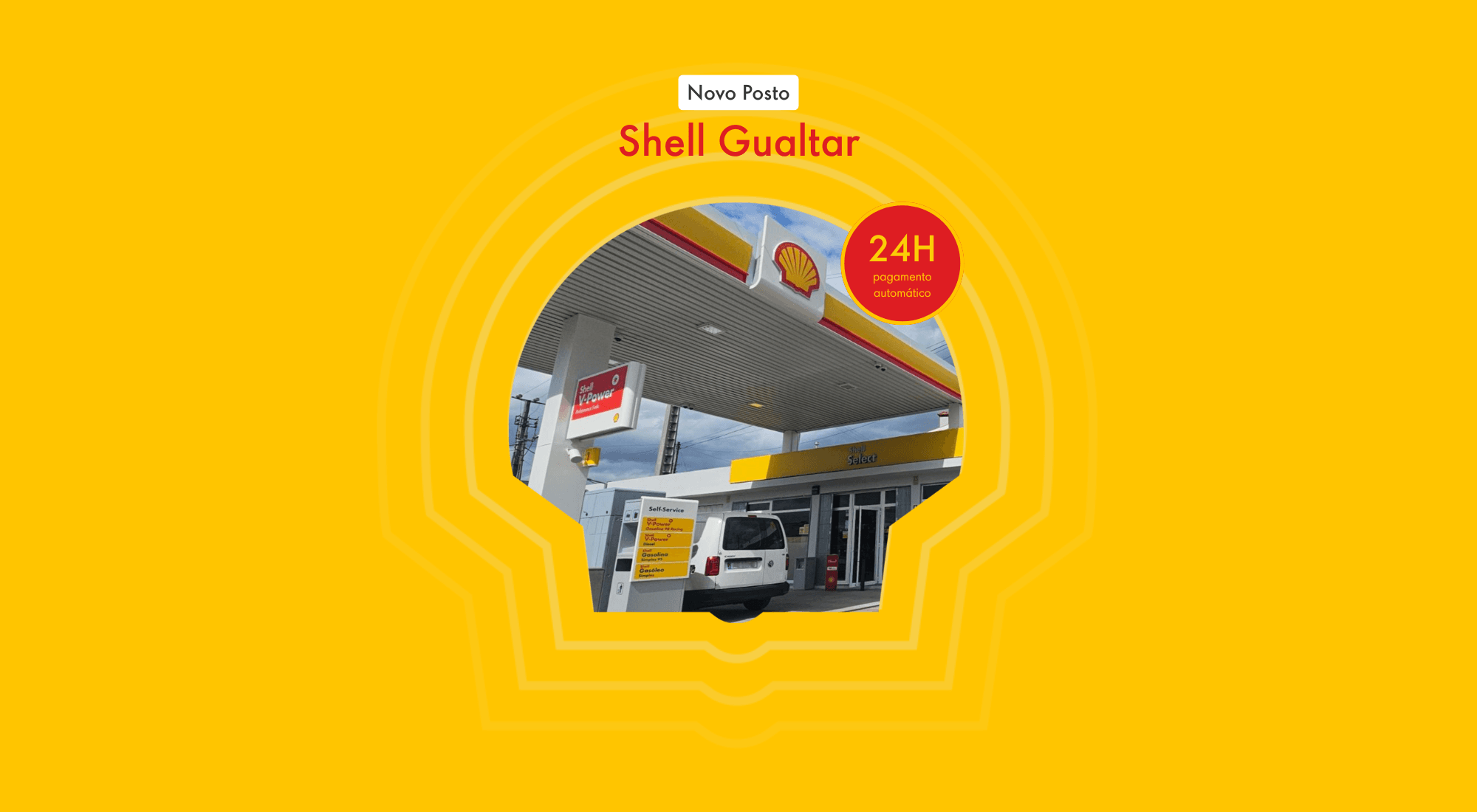 Olá Gualtar! - Novo posto Shell