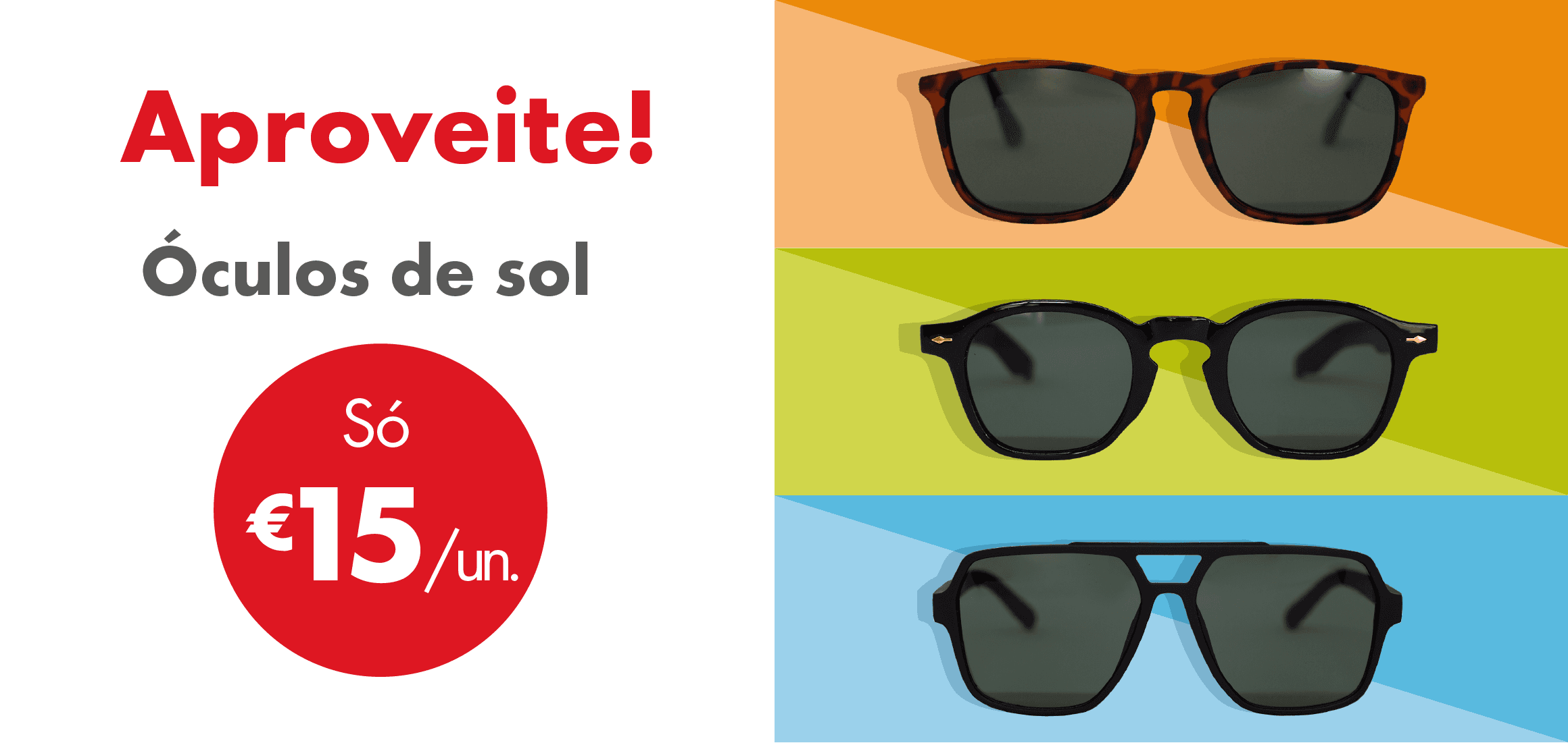 Campanha Óculos de Sol