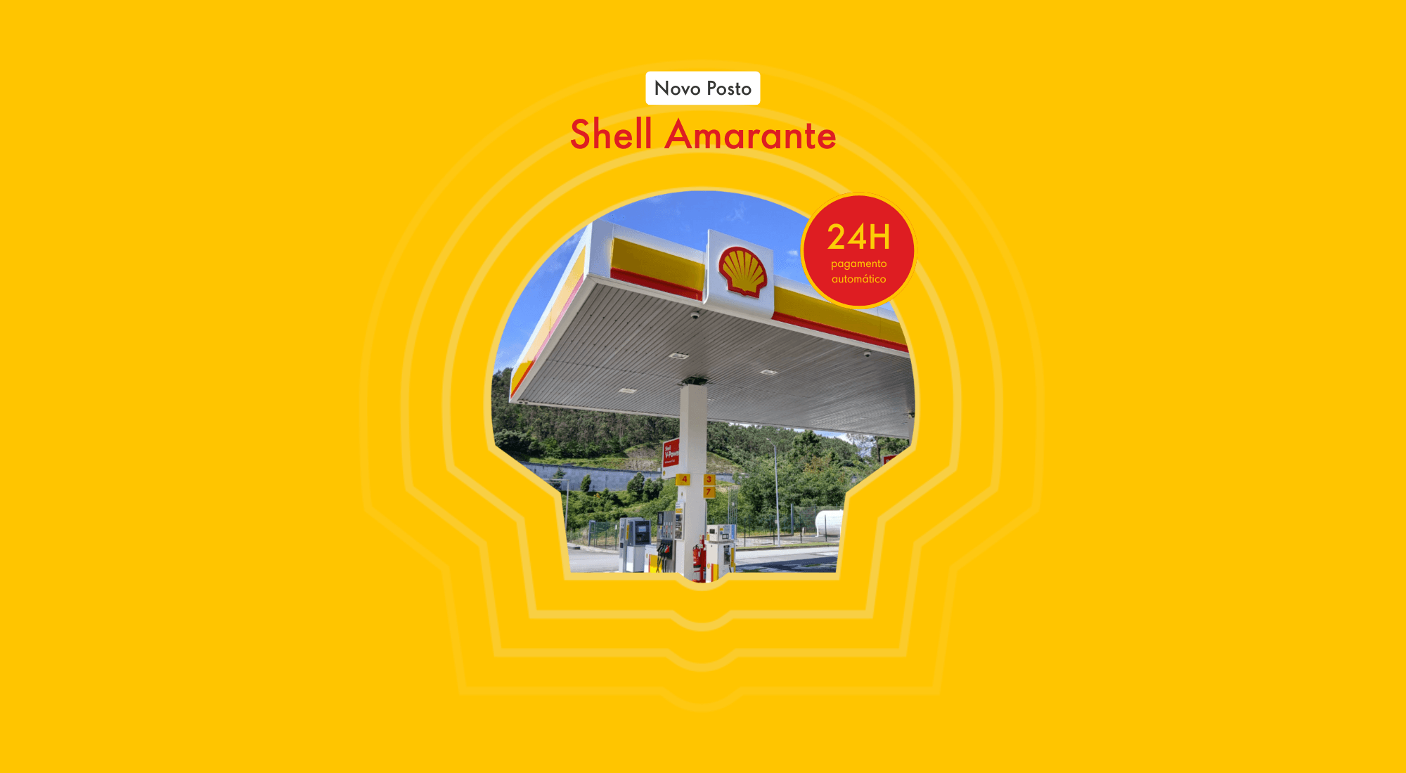 Olá Amarante! - Novo posto Shell