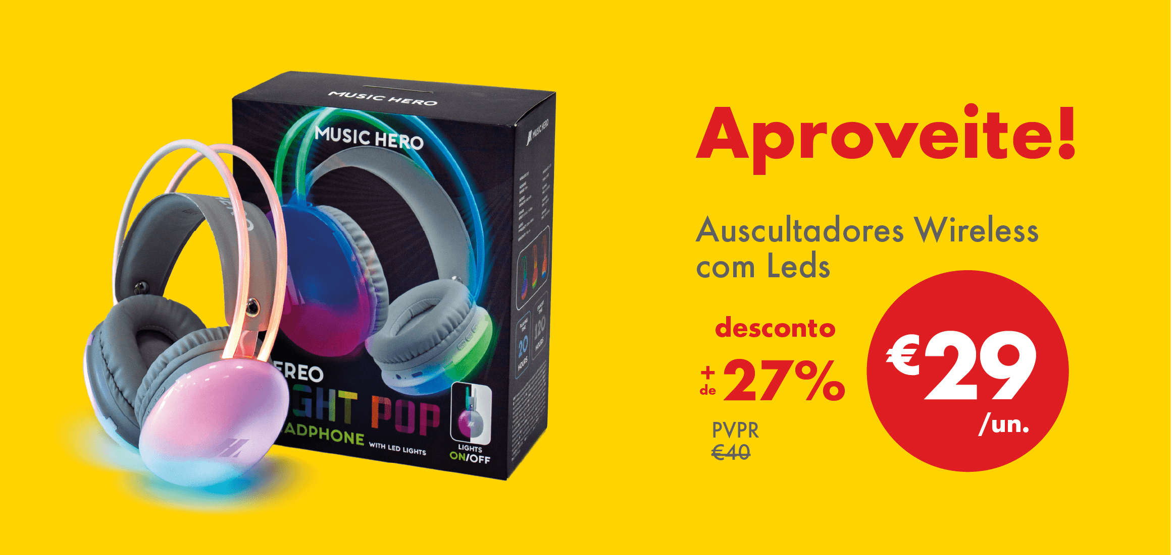 Campanha Auscultadores Natal