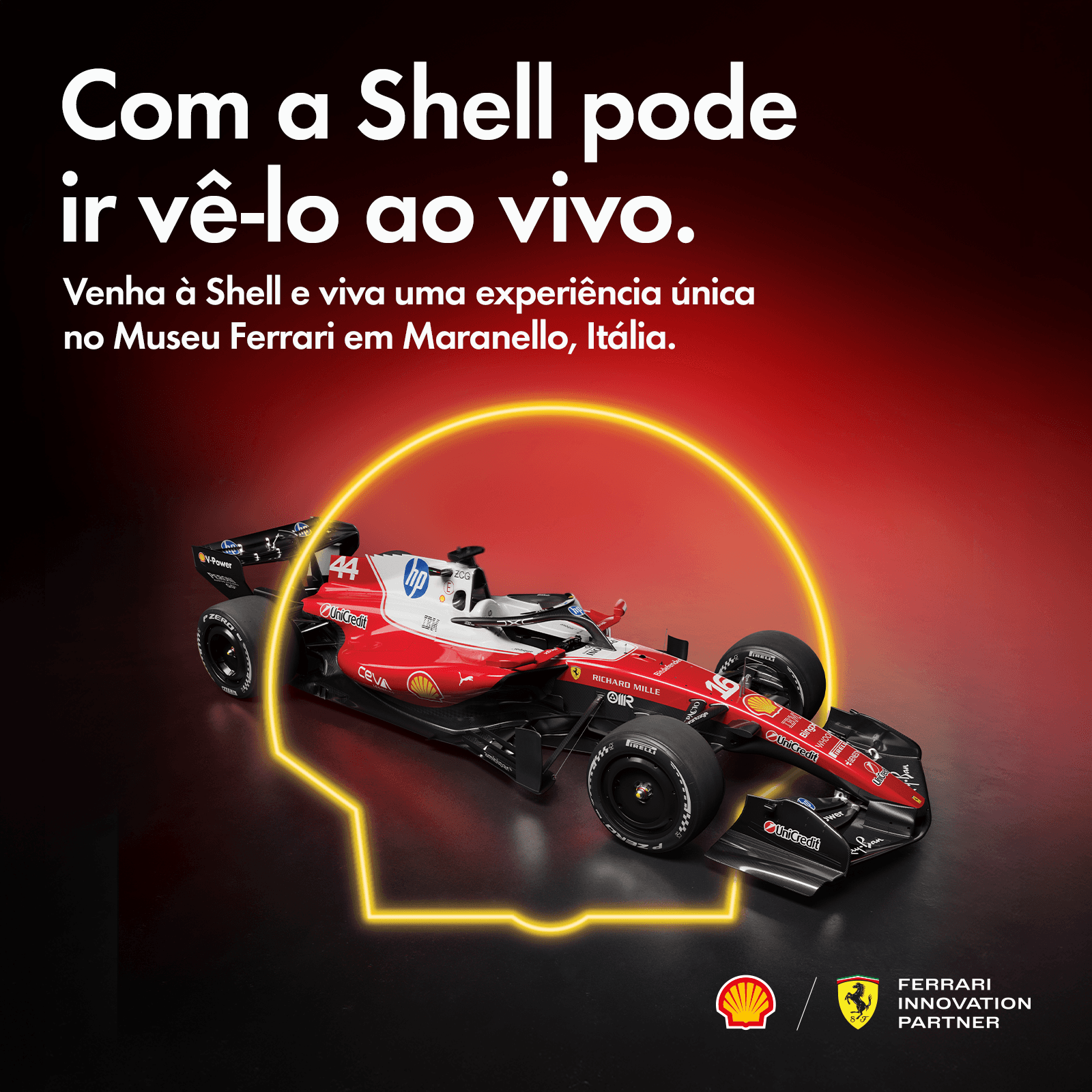 Shell First Loyalty - Experiências Shell - Visite o Museu Ferrari